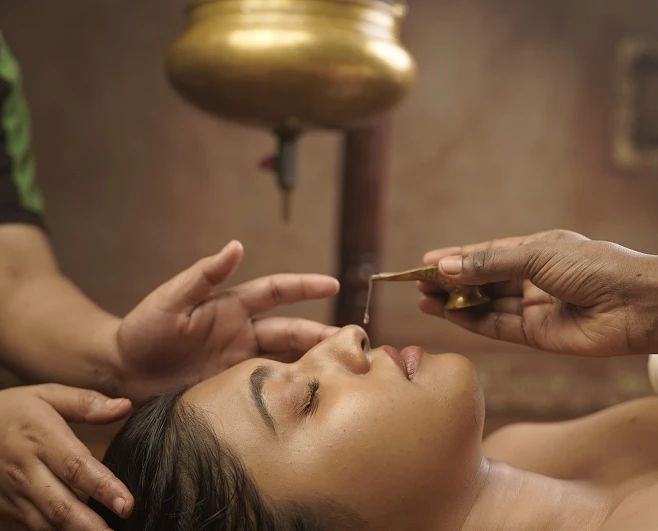 Ayurvedic nasal therapy treatment