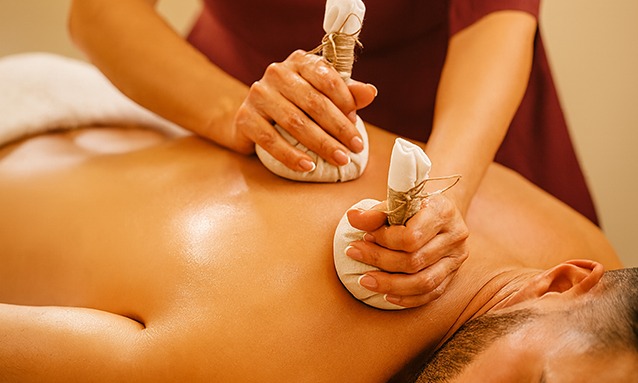 Herbal powder bundle therapy for stiffness and muscle comfort